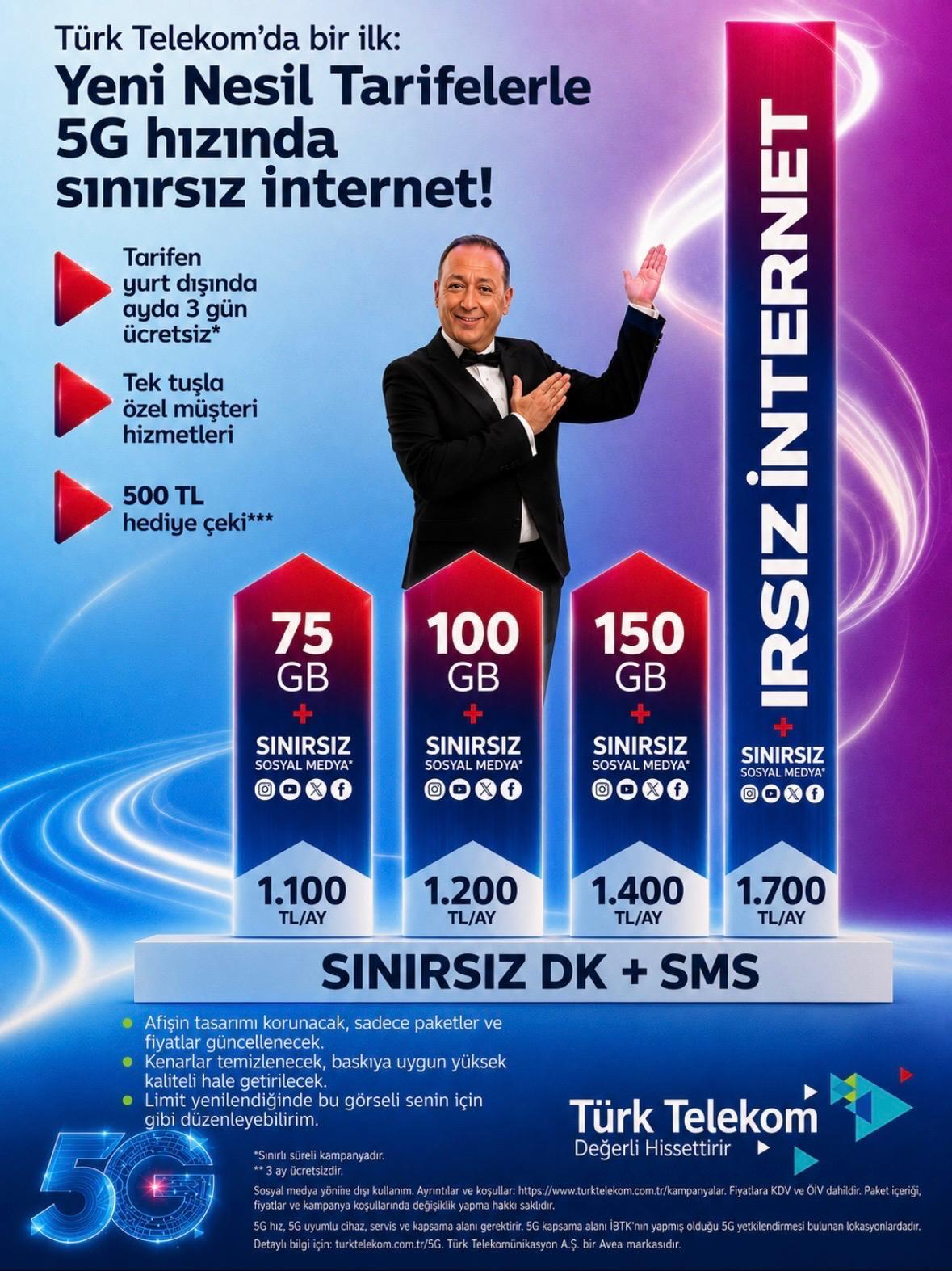 Yeni Nesil Tarifeler kampanyası